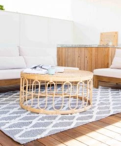 Miss Amara All Rugs Emelie Monochrome Diamond Tufted Rug