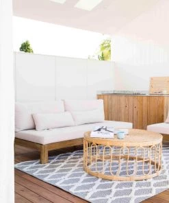 Miss Amara All Rugs Emelie Monochrome Diamond Tufted Rug