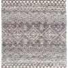 Miss Amara All Rugs Emery Charcoal And Ivory Tribal Rug
