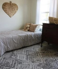 Miss Amara Estrella Brown And Ivory Transitional Tribal Rug