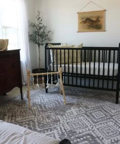 Miss Amara Estrella Brown And Ivory Transitional Tribal Rug