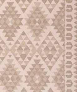 Miss Amara Ezra Beige Patterned Indoor Outdoor Rug All Rugs