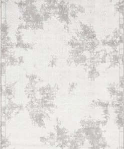 Miss Amara All Rugs Fadime Charcoal Grey And Ivory Traditional Distressed Rug