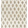 Miss Amara Fallon Cream And Brown Wool Jute Rug
