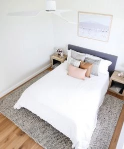 Miss Amara Farrah Marble Grey Braided Wool Rug