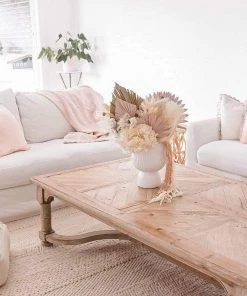 Miss Amara All Rugs Fleur Ivory Braided And Looped Rug