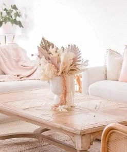 Miss Amara All Rugs Fleur Ivory Braided And Looped Rug