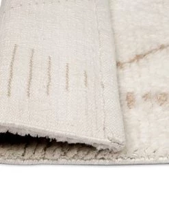 Miss Amara All Rugs Frankie Ivory And Beige Tribal PET Rug