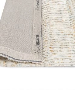 Miss Amara Gemma Blue And Orange Transitional Tribal Rug All Rugs