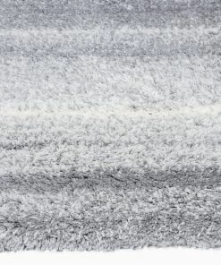 Miss Amara All Rugs Ghana Grey And Ivory Shag Indoor Mat