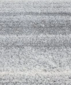 Miss Amara All Rugs Ghana Grey And Ivory Shag Rug