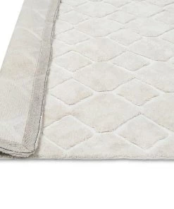 Miss Amara Gia Ivory Diamond Tribal PET Shag Rug All Rugs