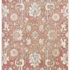 Miss Amara Gracie Peach Terracotta Transitional Floral Motif Rug