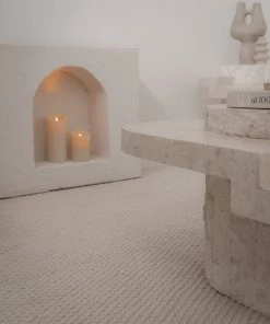 Miss Amara All Rugs Greta Ivory Indoor Outdoor PET Rug