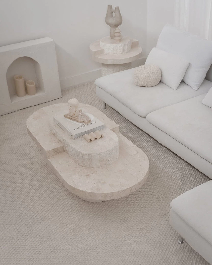 Miss Amara All Rugs Greta Ivory Indoor Outdoor PET Rug