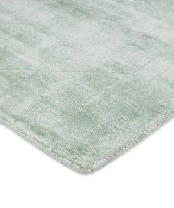 Miss Amara Harley Mint Green Geometric Viscose Rug All Rugs