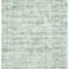 Miss Amara Harley Mint Green Geometric Viscose Rug All Rugs