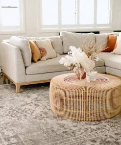 Miss Amara Harriette Faded Transitional Grey Rug All Rugs