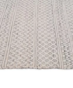 Miss Amara Hazel Cream And Grey Indoor Outdoor PET Runner Rug