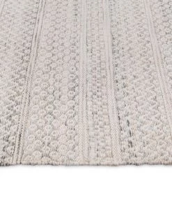 Miss Amara Hazel Cream And Grey Indoor Outdoor PET Rug All Rugs