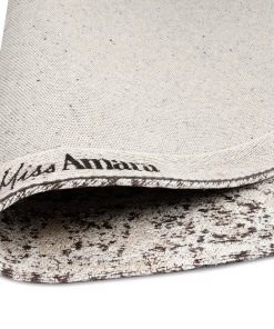 Miss Amara Helena White And Peach Turkish Style Distressed Round Rug All Rugs