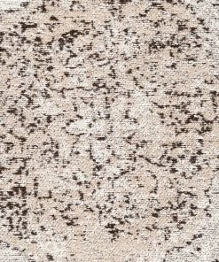 Miss Amara Helena White And Peach Turkish Style Distressed Round Rug All Rugs