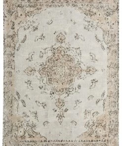 Miss Amara Helena White And Peach Turkish Style Distressed Rug All Rugs