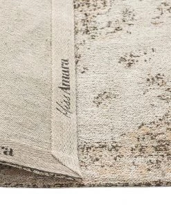 Miss Amara Helena White And Peach Turkish Style Distressed Runner Rug All Rugs