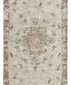 Miss Amara Helena White And Peach Turkish Style Distressed Runner Rug All Rugs