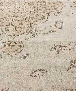 Miss Amara Helena White And Peach Turkish Style Distressed Runner Rug All Rugs