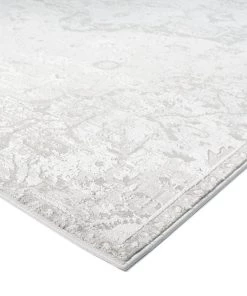 Miss Amara Henrietta Grey And Ivory Distressed Floral Rug All Rugs