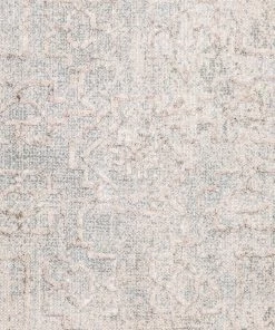 Miss Amara Huda Grey Ivory And Hushed Green Distressed Rug All Rugs