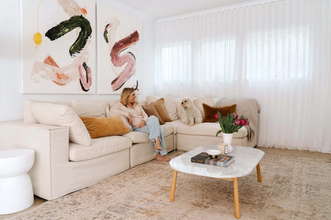 Miss Amara Iggie Mustard Ivory And Beige Floral Distressed Rug All Rugs