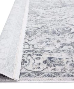 Miss Amara Iman Blue Ivory And Stone Grey Transitional Distressed Rug All Rugs
