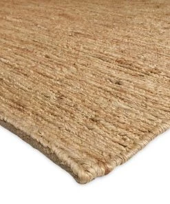 Miss Amara Raven Natural Tan Braided Jute Rug