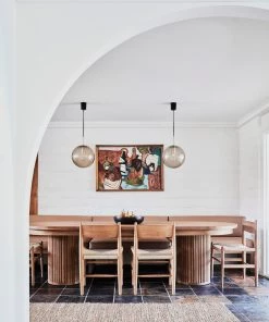 Miss Amara All Rugs Indigo Natural Tan Braided Jute Runner Rug