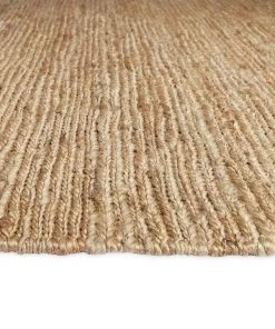 Miss Amara Raven Natural Tan Braided Jute Rug
