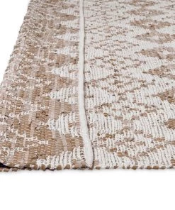 Miss Amara Inga Beige And Cream Tribal Rug