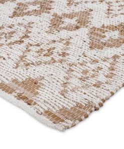 Miss Amara Inga Beige And Cream Tribal Rug