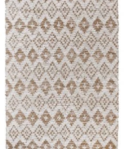 Miss Amara Inga Beige And Cream Tribal Rug