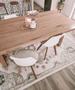 Miss Amara Ingrid Cream Blue And Pink Traditional Floral Rug All Rugs