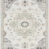 Miss Amara Ingrid Cream Blue And Pink Traditional Floral Rug All Rugs