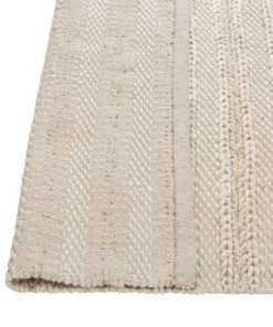 Miss Amara Isabella Marbled Ivory And Beige Braided Rug