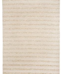 Miss Amara Isabella Marbled Ivory And Beige Braided Rug