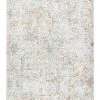 Miss Amara Isla Cream Grey And Blue Traditional Bordered Floral Runner Rug All Rugs
