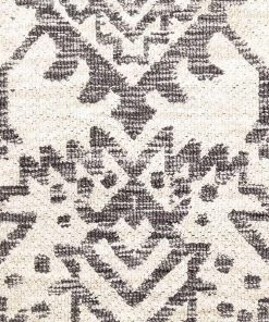 Miss Amara Issey Ivory And Grey Tribal Rug All Rugs