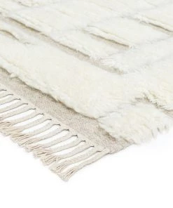 Miss Amara Ivry Geometric Wool Shag Rug All Rugs