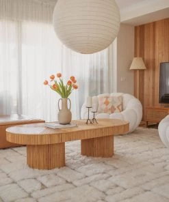 Miss Amara Ivry Geometric Wool Shag Rug All Rugs