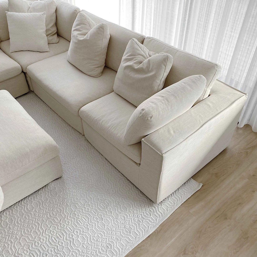 Miss Amara All Rugs Ivy Ivory Indoor Outdoor PET Rug