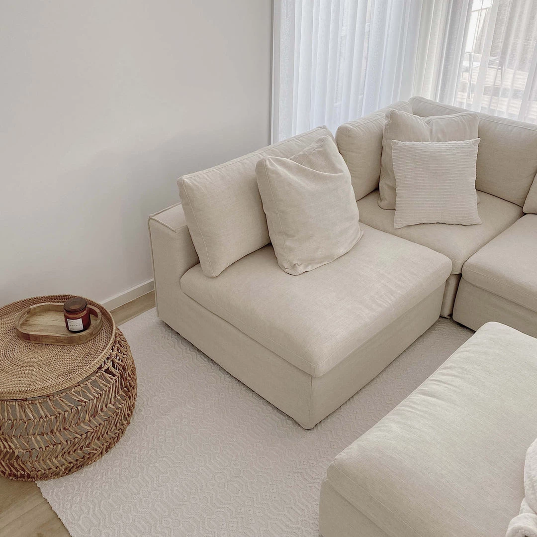 Miss Amara All Rugs Ivy Ivory Indoor Outdoor PET Rug